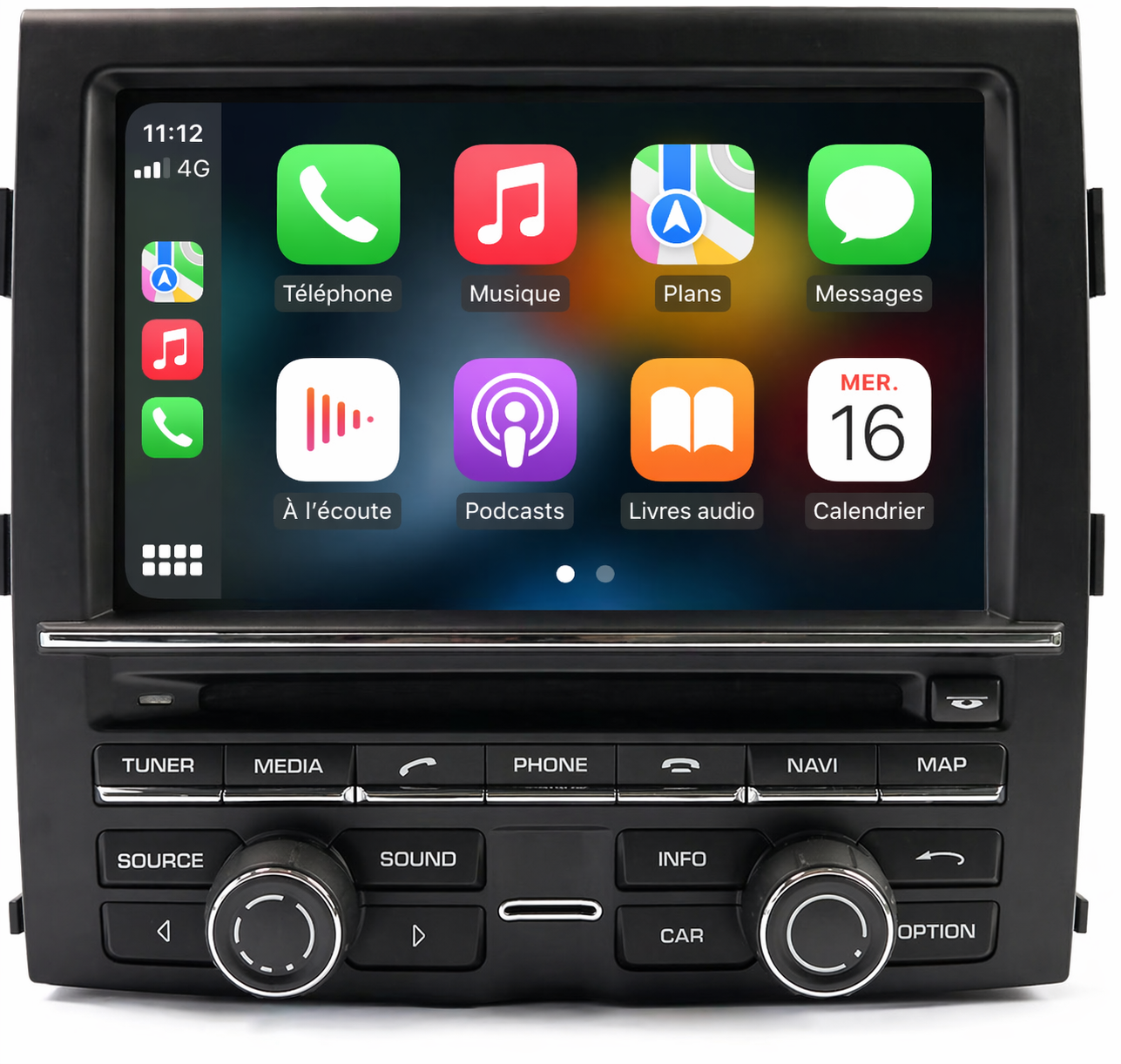 Boitier CarPlay/Android Auto pour Porches (2011-2016)